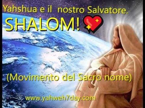 SHALOM SABATO