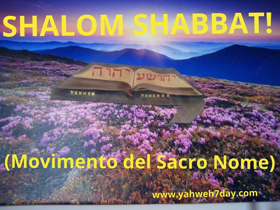 SHABBAT SHALOM