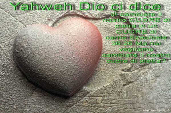 Yahweh vuole che lo amiamo con cuore sincero