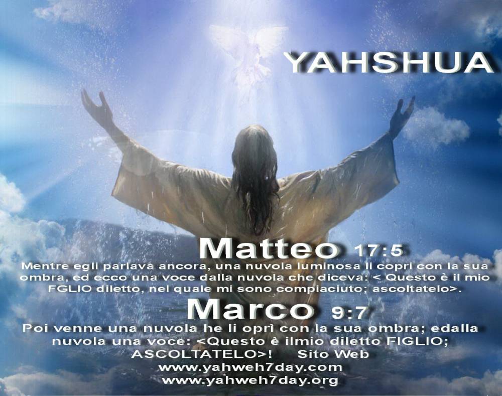 Yahshua il nostro salvatore