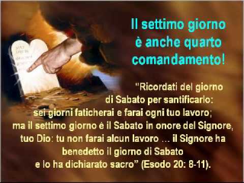 Sabato creato da Yahweh Dio