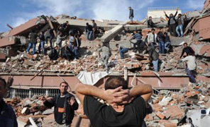 Terremoto grande tragedia