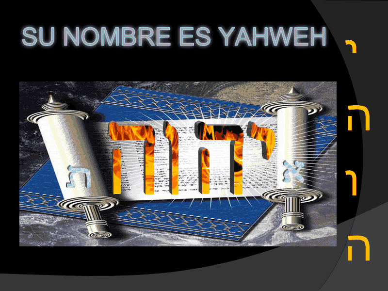 Yahweh è Dio